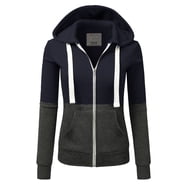 DOUBLJU Women's Lightweight Zip-Up Hoodie – Thin, Soft, Plus Size Available, Perfect For Casual & Active Wear