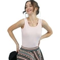 thumbnail image 1 of Doublju Womens Sleeveless Round Neck Snap Button Casual Bodysuit With Plus Size, 1 of 4