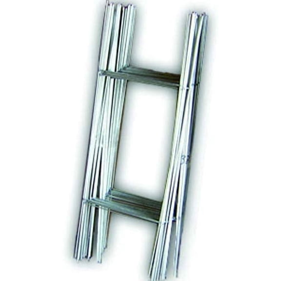 Doublle H Shape H-Frame Galvanized 30" x 10'' x 9 Gauges, Wire Stake - Stake Stake- PKG of 50$$Garden & Patio
