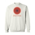 thumbnail image 1 of Doubt Everything Quote Sweatshirt Women -Image by Shutterstock, Female 3X-Large, 1 of 4