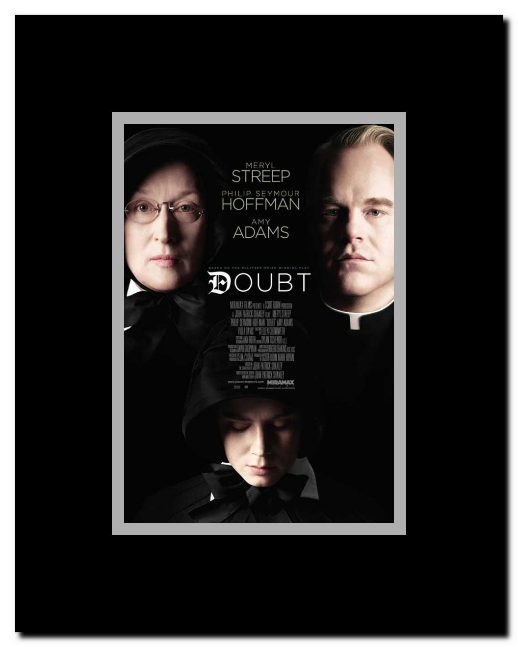 Doubt Framed Movie Poster