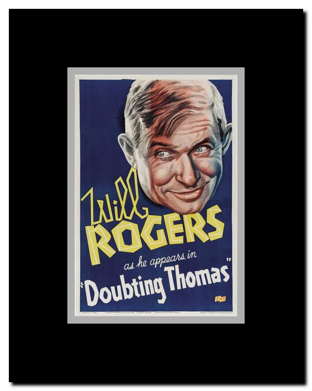 Doubting Thomas Framed Movie Poster