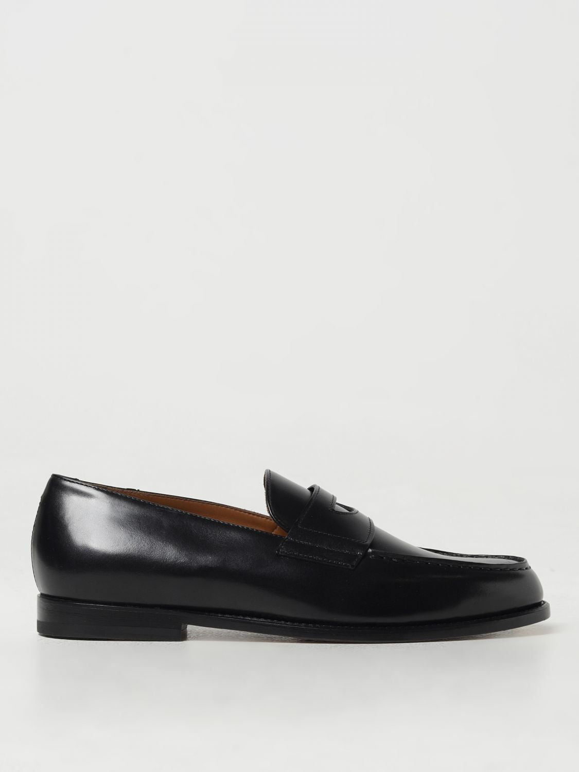 Doucal's suede penny loafers - Brown