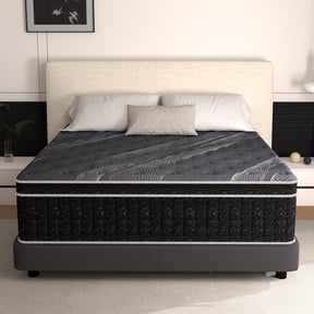 Doudter 12 Inch Queen Mattresses, Memory Foam Hybrid Mattress in a Box with Individual Pocket Spring, Pressure Relief & Motion Isolation & CertiPUR-US