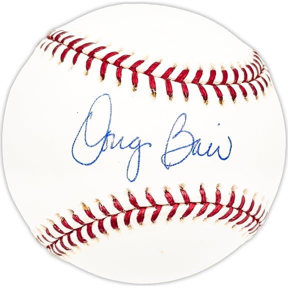 Doug Bair Autographed Official MLB Baseball Detroit Tigers, St. Louis Cardinals Beckett BAS QR #BM25690
