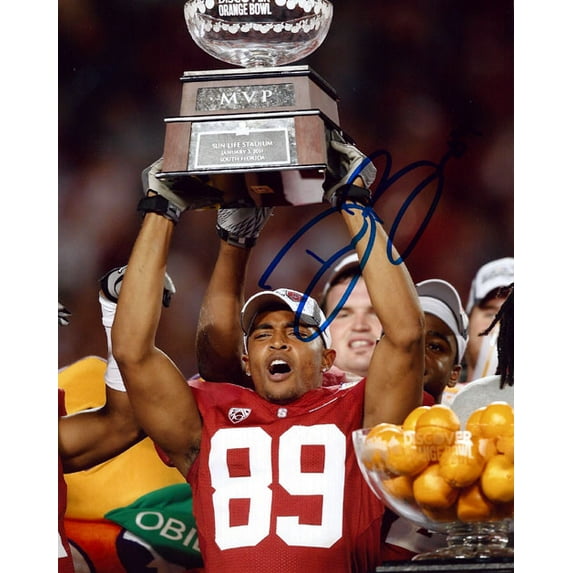 Doug Baldwin Autographed 8x10 Photo Stanford Cardinal MCS Holo 45814