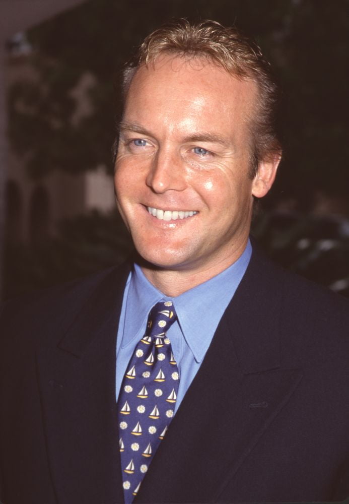 Doug Davidson Cbs Press Tour Navy Suit Sailboat Tie Photo Print (16 x