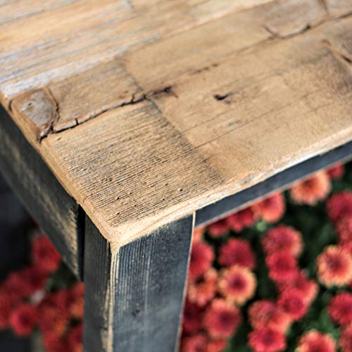 Doug and Cristy Designs 36 inch Black Console Entry Table Sofa Table ...