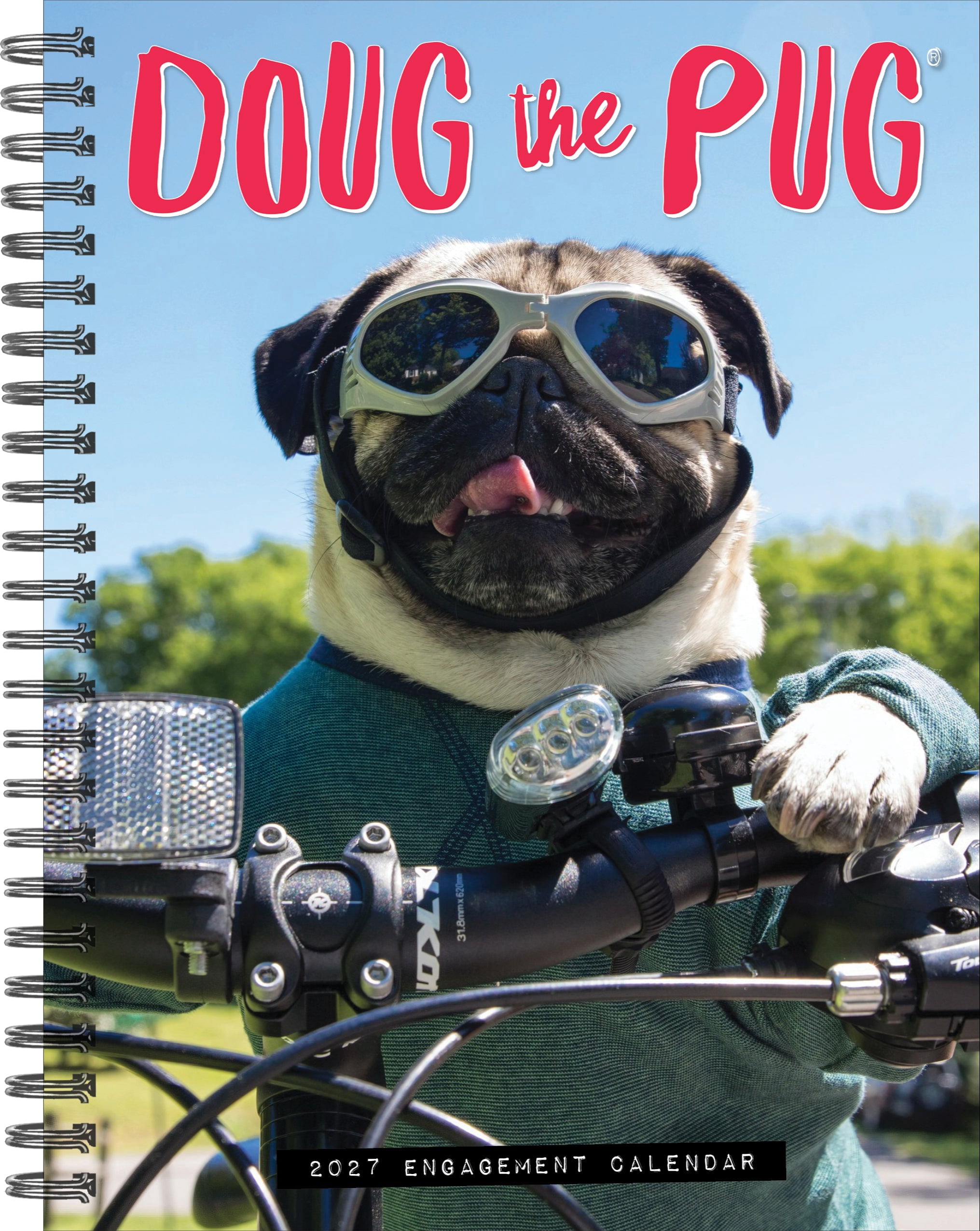 Willow Creek Press, Doug the Pug 2027 Engagement Calendar