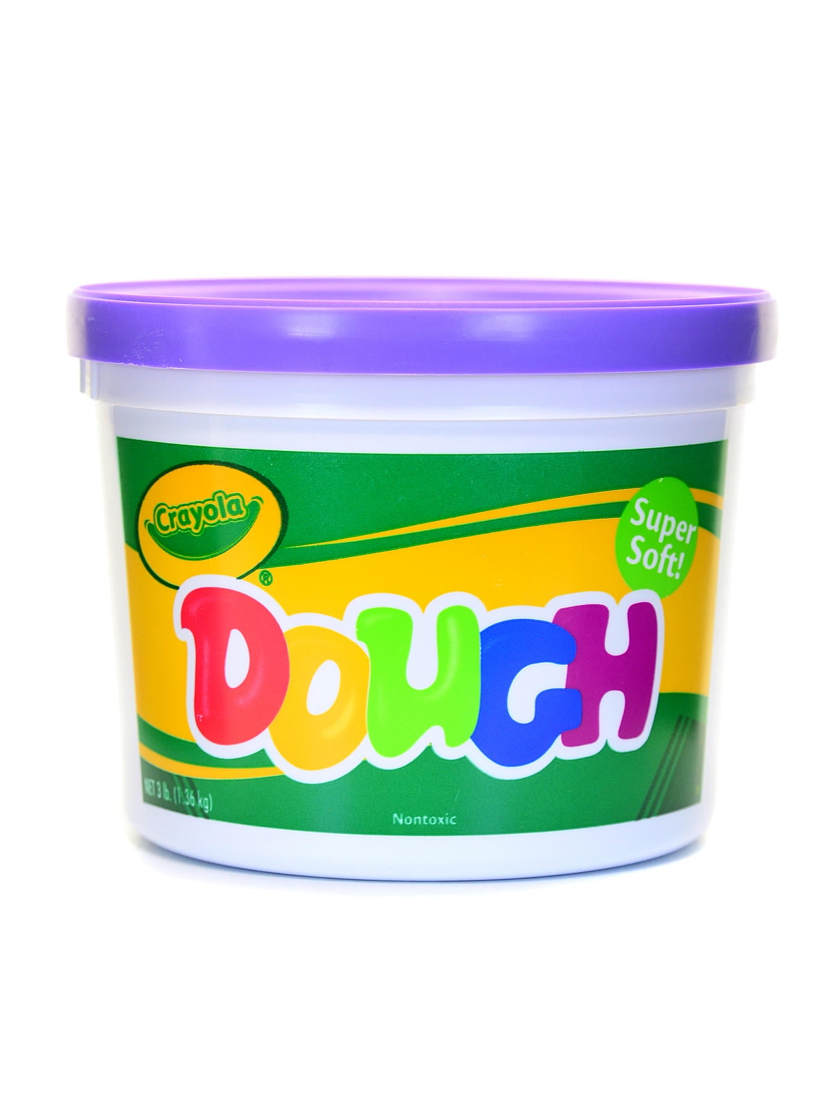 Dough 3 lb., bucket, violet (pack of 2)