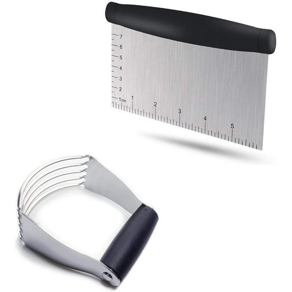 Dough Blender & Pastry Cutter Tool,Multipurpose Kitchen Baking Essential Tool with Comfortable Grip Handle-Perfect for Nut,Pie and Dough Processing