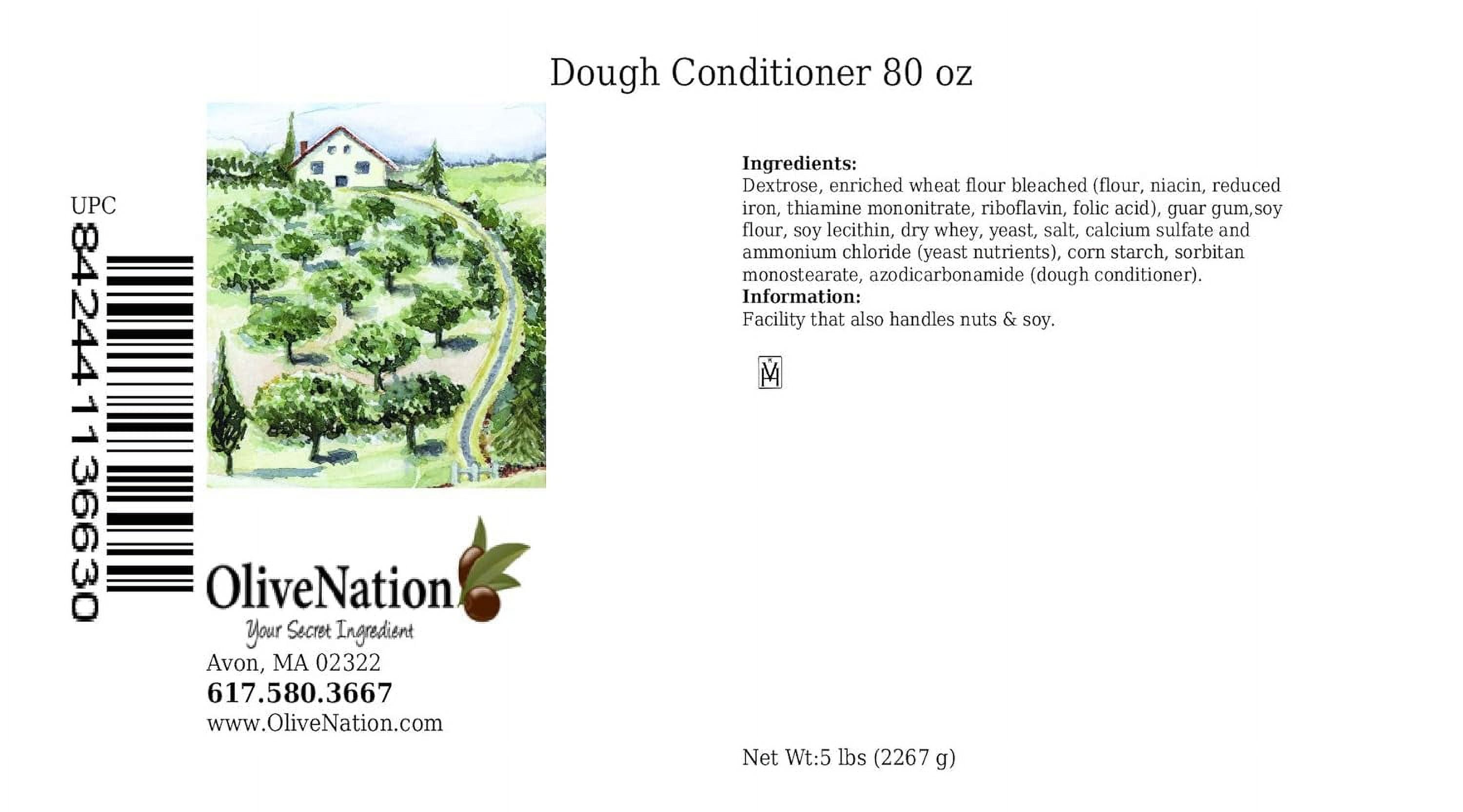 Dough Conditioner and Improver, Baking Strengthener for Breads, Pastry