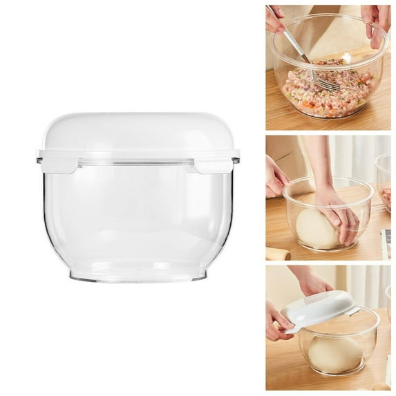 Dough Fermentation Pizza Dough Container Fermentation Container Transparent Fermentation Container With Lid Non Stick Bread Dough Pizza Bakeware Easy To Use