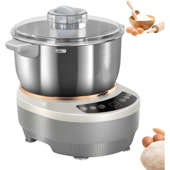 Dough Maker With Ferment Function,Electric Dough Mixer ,Front Touch Panel,Microcomputer Timing, Fermentation At 25-38C,for Bread Dumpling