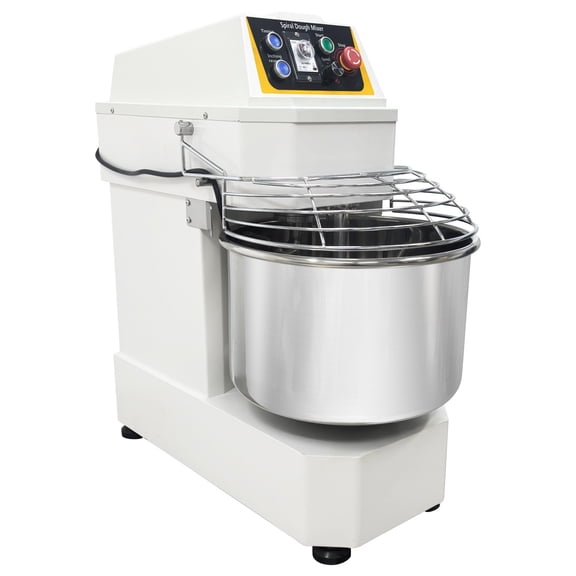 Dough Mixer 30L Commercial Double-Action Multi-Speed Dough Mixer Flour Spiral Mixer