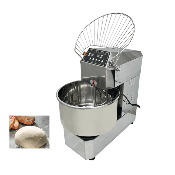 Dough Mixer Machine Adjustable Speed Dough Kneading Machine for Bakery Pizza Bread 40L