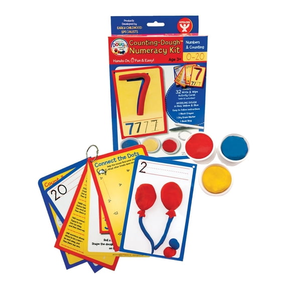 Dough Numeracy Kit-Numbers & Counting