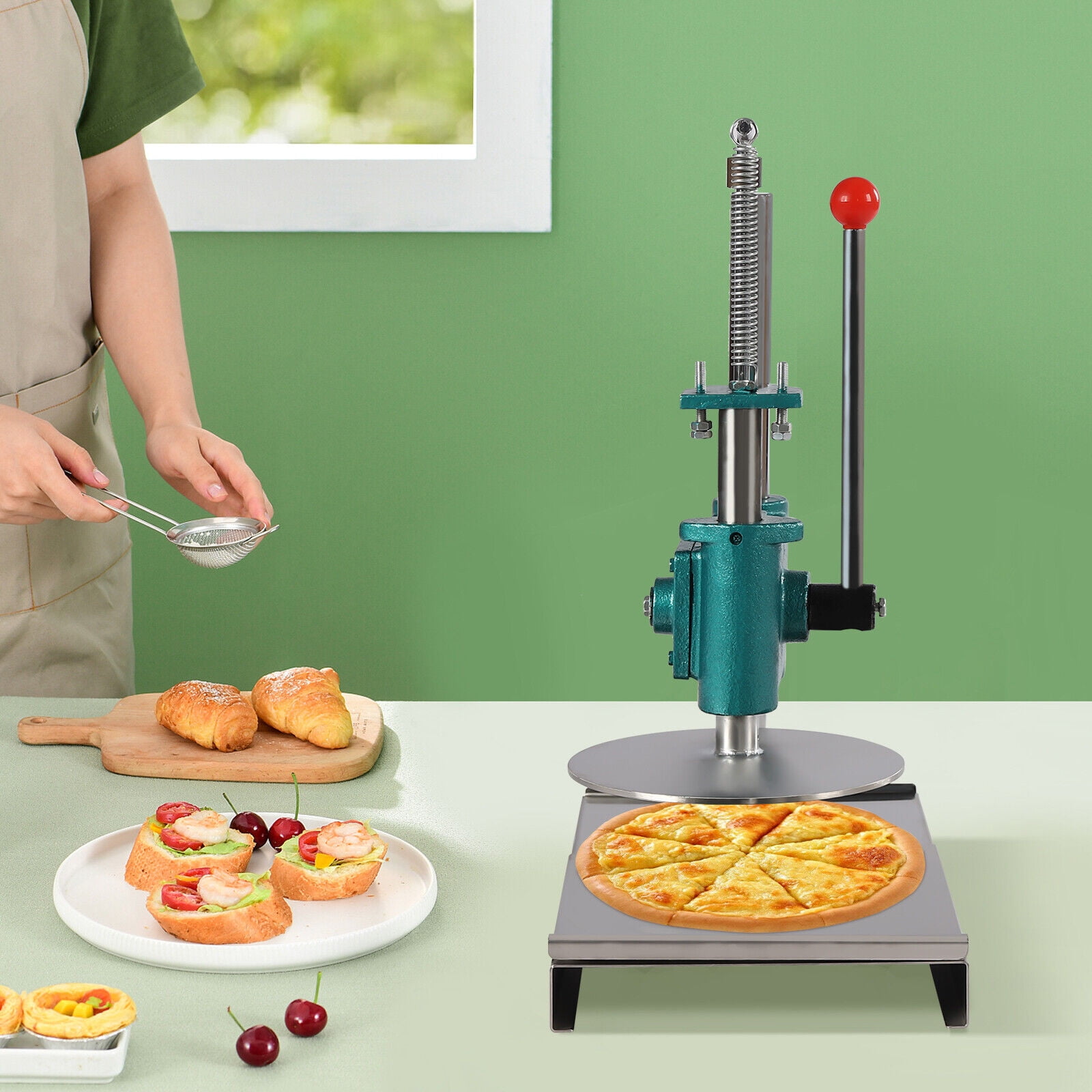 Dough Press Machine, Food-grade 304 Stainless Steel, Adjustable ...