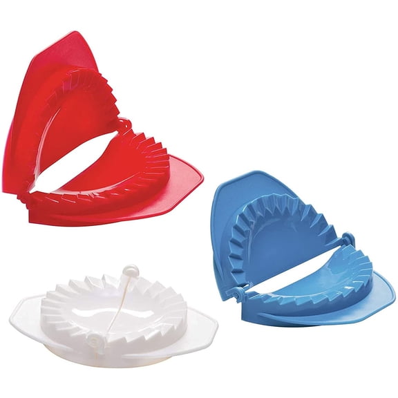 Dough Press, Set of 3 Empanada Press Dumpling Maker Dough Cutter Dumpling Mold for Dumpling, Calzone, Ravioli, Empanada, Pierogi, Turnover & Meat Pie
