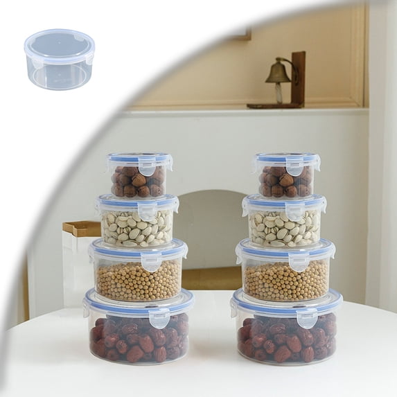 Dough Proofing Box, Stackable Sourdough Pizza Proofing Container with Airtight Lid, Large Capacity Bread Proofing, Round Dough Proofing Bucket for Family Size Dough Box