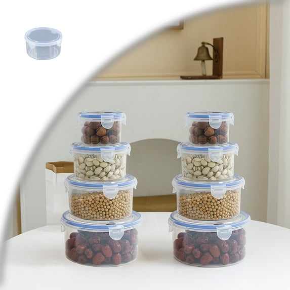 Dough Proofing Box, Stackable Sourdough Pizza Proofing Container with Airtight Lid, Large Capacity Bread Proofing, Round Dough Proofing Bucket for Family Size Dough Box
