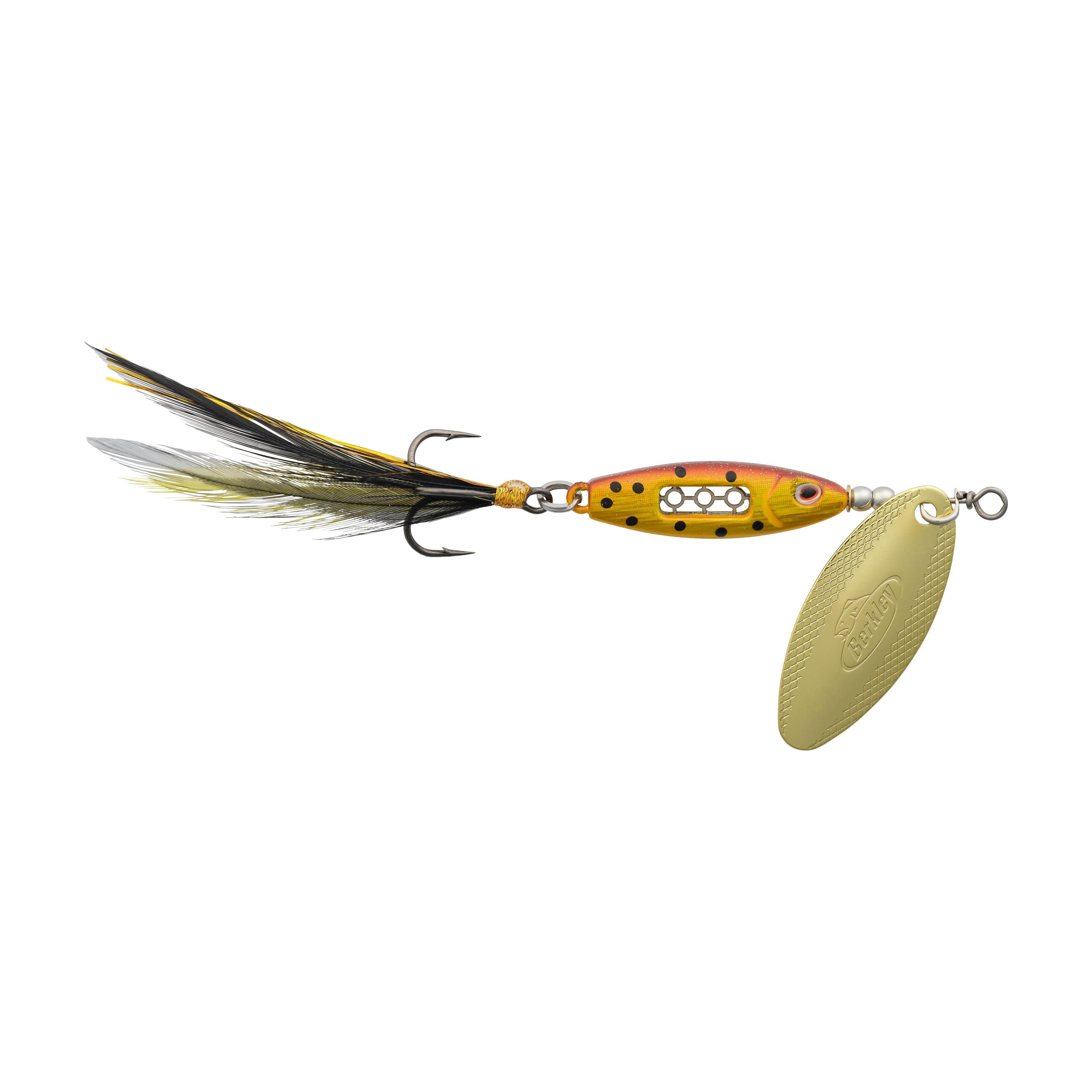 Berkley Dough Rider Minnow, 3/8 oz, Metallic Brown Trout