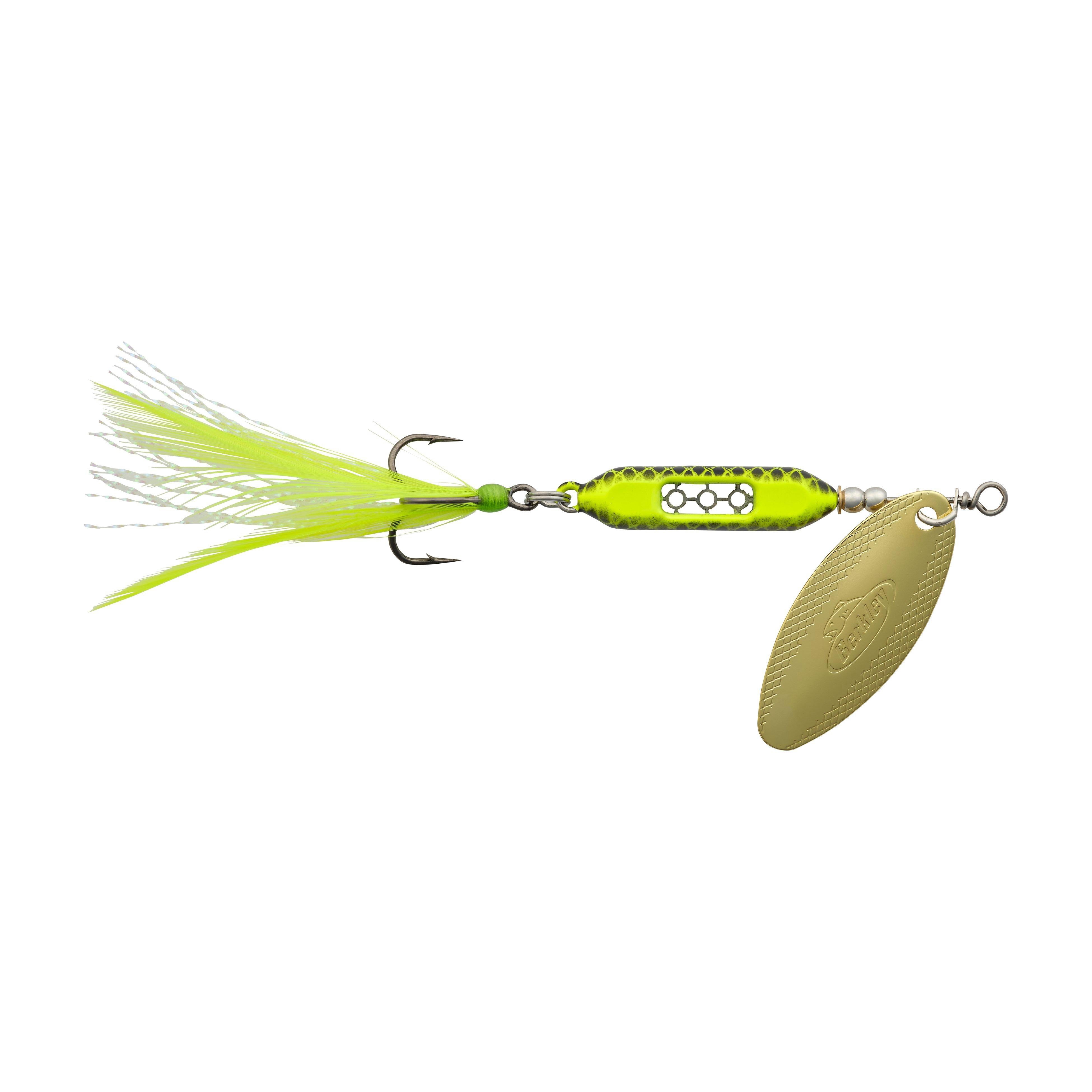 Berkley Dough Rider, 3/8 oz, Chartreuse/Black