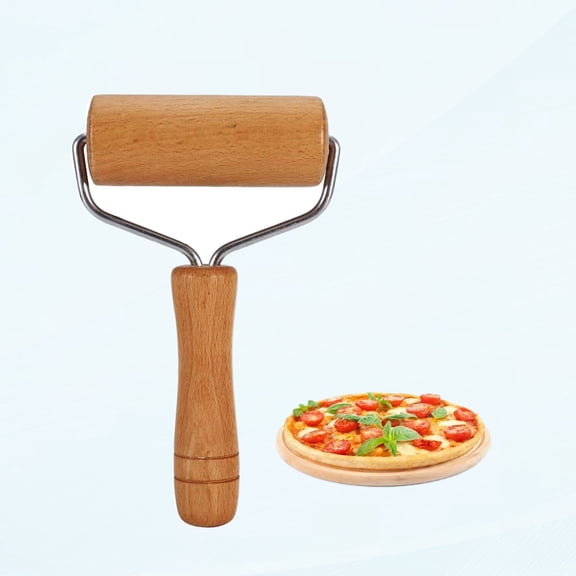 Dough Roller Baker T Shape Pastry Rolls 3.7 * 7.4in Wooden Rolling Pin Pizza Pastry Wooden Rolling Pin Kitchen Tool Baking Wooden Rolling Pins for Pastry, Tortilla, Pizza, etc.