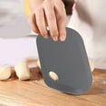 thumbnail image 1 of Dough Scraper Bench Knife - Flexible Silicone Baking Tool, Non-Stick Pastry Cutter, Dough Divider and Counter Cleaner, Kitchen Utensil with Hang Hole, 1 of 6