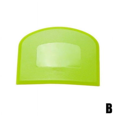 Dough Scraper Butter Plastic Cream Smooth Cake Spatula x Pastry 1 Baking 9CE1 W2T2