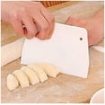 thumbnail image 1 of Dough Scraper Plastic Pastry Cutter for Pizza Decoration Pastry Dough Cutter for Pastry Bread Separator Knife, 1 of 1