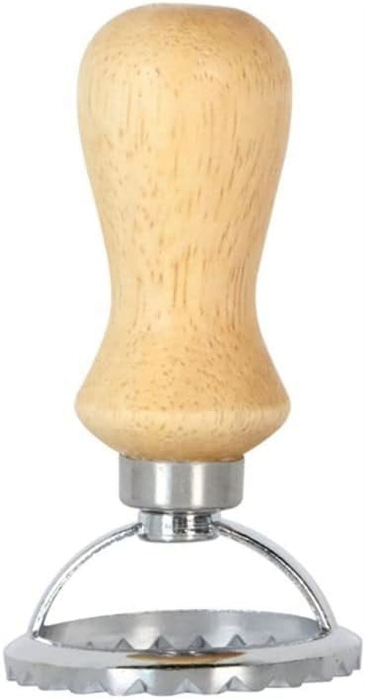 Dough Stamp Cutter Ravioli Stamp Maker Cutter with Handle Pasta Press Kitchen Attachment