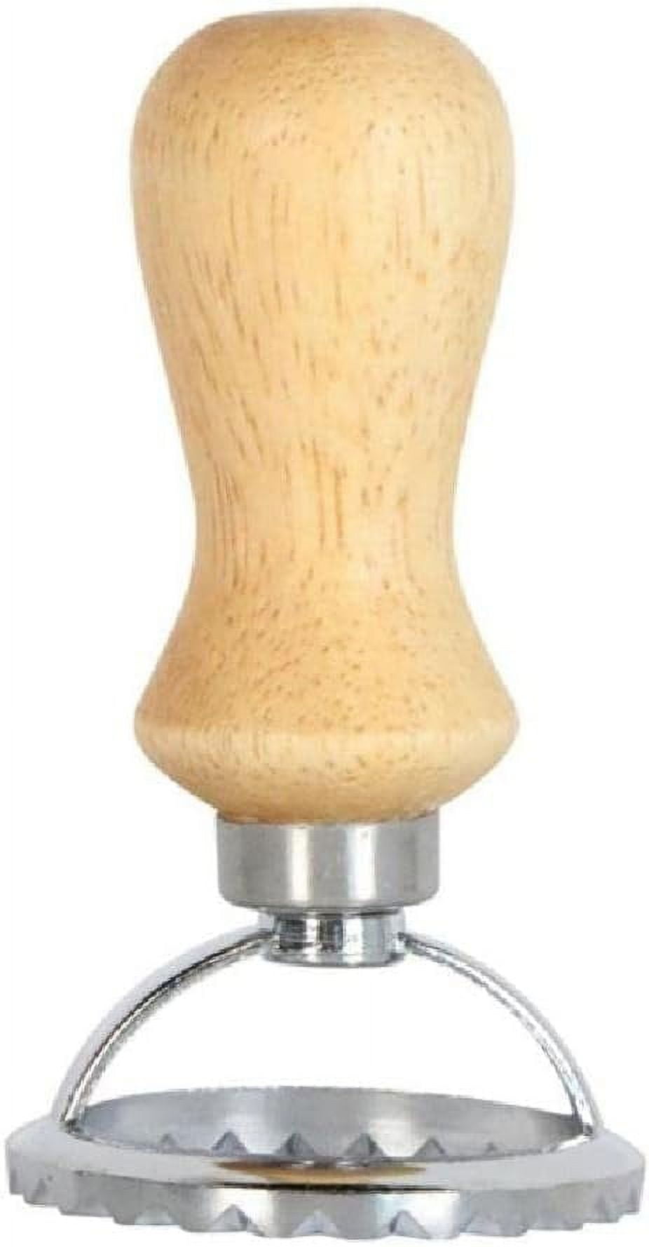 Dough Stamp Cutter Ravioli Stamp Maker Cutter with Handle Pasta Press