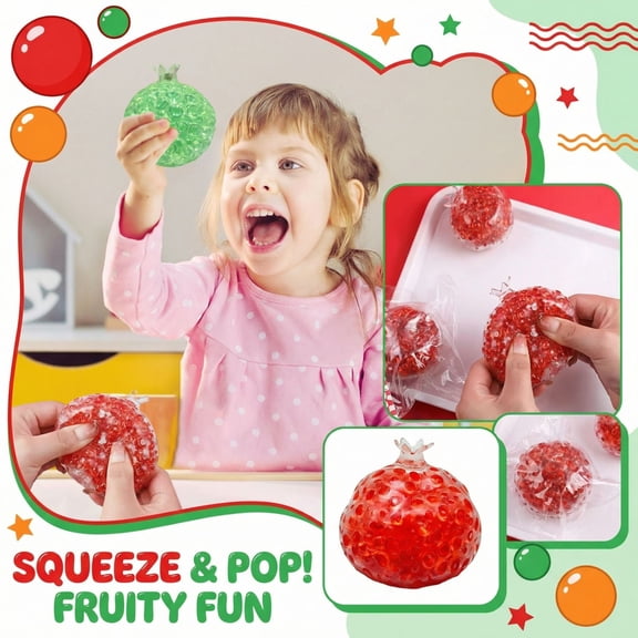 Dough Stress Ball for Anxiety Relief, 2.36 Inch Quiet for Classroom Focus, Pliable Maltose-Filled Ball for Adults, Ideal Student Prize A