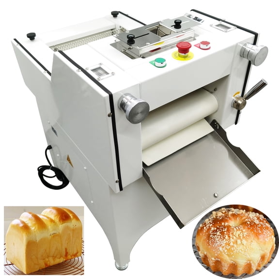 Dough Toast Bread Shaper Moulder Machine Commercial Short Automatic 110V 550W