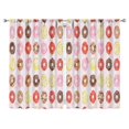 thumbnail image 1 of Doughnut (10)_8 Curtains-blackout Curtains Bedroom Decor Living Room Darkening Grommet Window Drapes 2 Panels Set 52"x 84", 1 of 2
