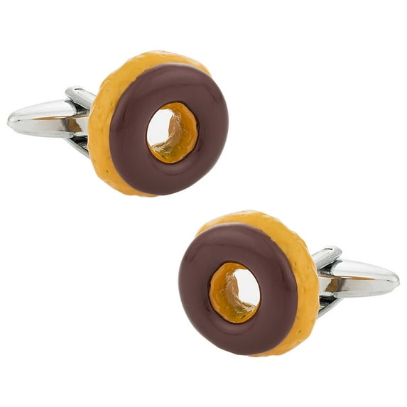 Doughnut Cufflinks by Cuff-Daddy