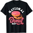 thumbnail image 1 of Doughnut Donut Day Donuts National Donut Day T-Shirt, 1 of 4