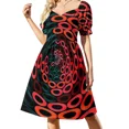 thumbnail image 1 of Doughnut Holes 2 Sleeveless Dress dresses ladies 2024 summer summer dress daily Summer skirt african dresses for woman, 1 of 6