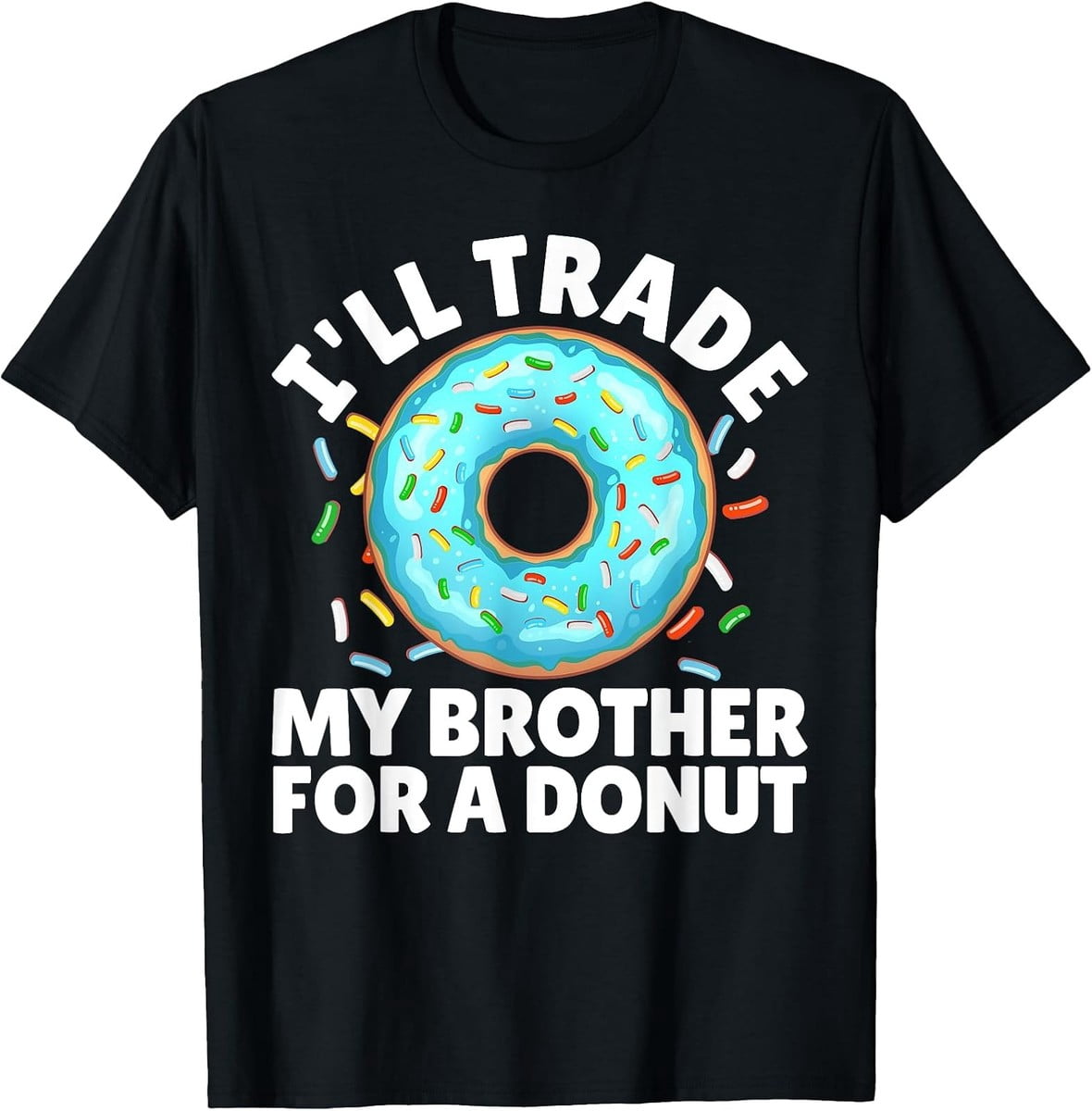 Doughnut Lover Fun Donut Design T-Shirt - Walmart.com