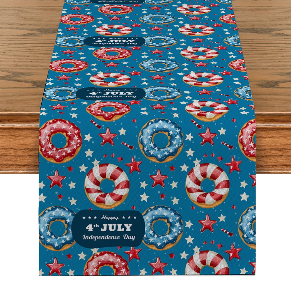 Doughnuts Runners for Dining Table ration & Accessories Independence ...