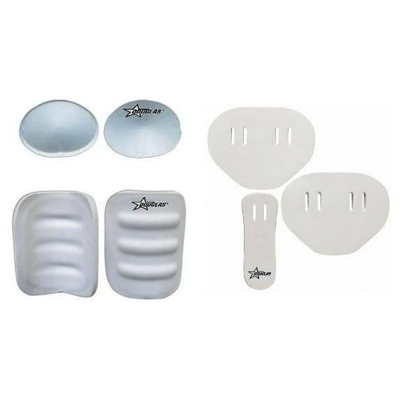 Douglas ADULT Football 7-Piece Slotted Pad Set 2 Knees, 2 Thighs, 2 Hips, 1 Tail