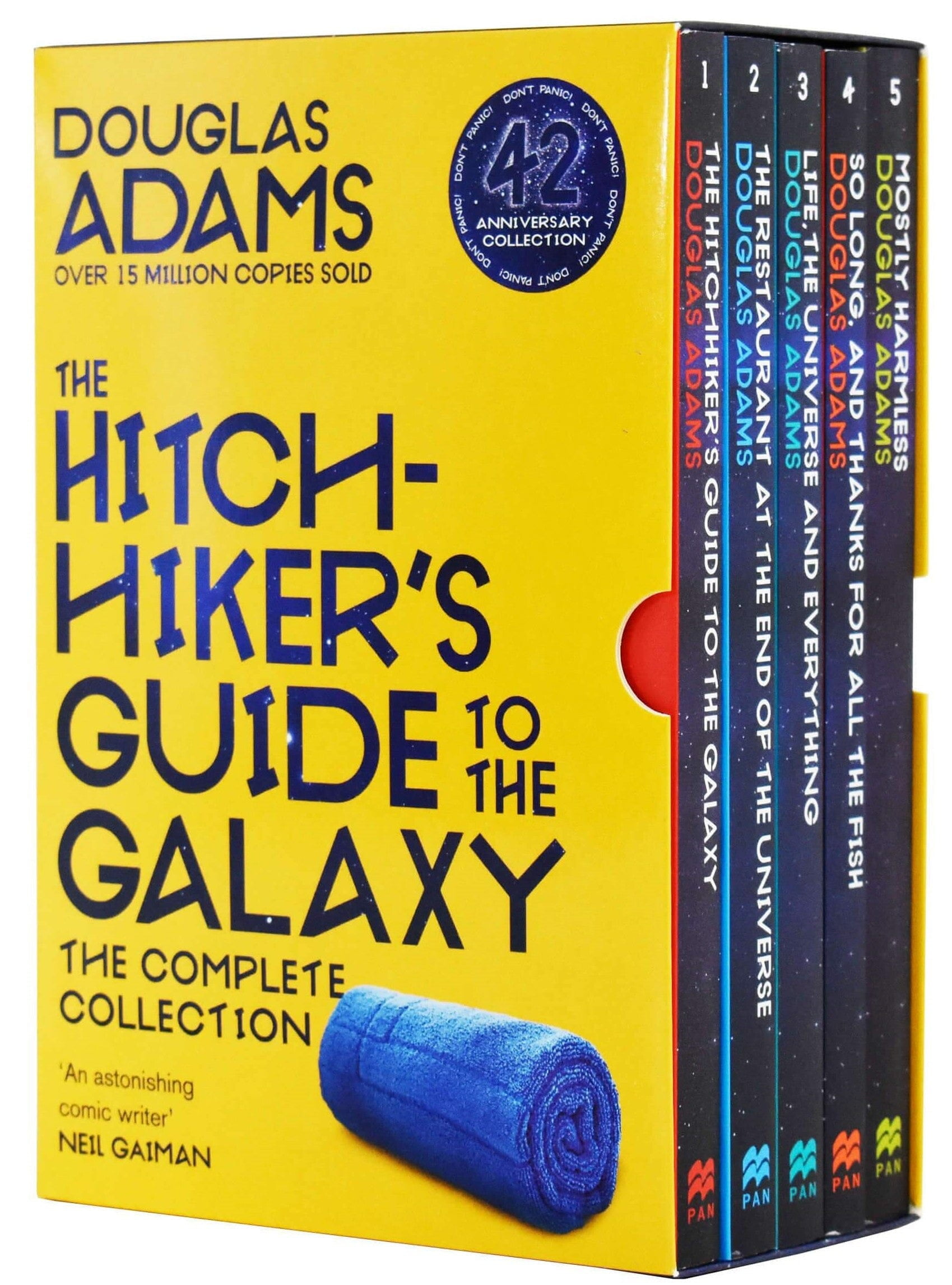 Douglas Adams: The Hitchhiker's Guide to the Galaxy Books 1-5 Box Set -Fiction -Paperback