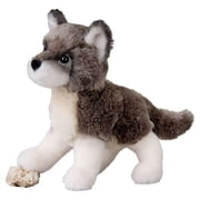 Douglas Ashes Wolf Plush Toy 7.5 Stuffed Animal