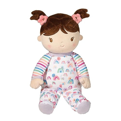 Douglas Baby Isabelle Rainbow Stripe Soft Doll Plush Stuffed #6530