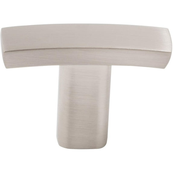 Douglas Cabinet T-Knob, 38 Millimeters, Satin Nickel by Stone Harbor Hardware