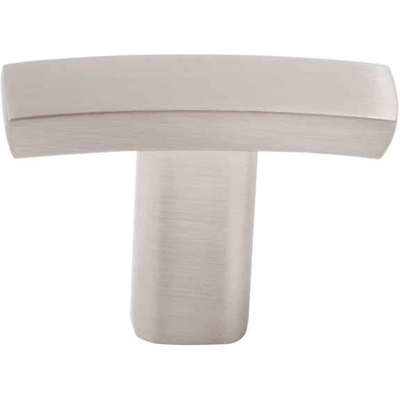 Douglas Cabinet T-Knob, 38 Millimeters, Satin Nickel by Stone Harbor Hardware