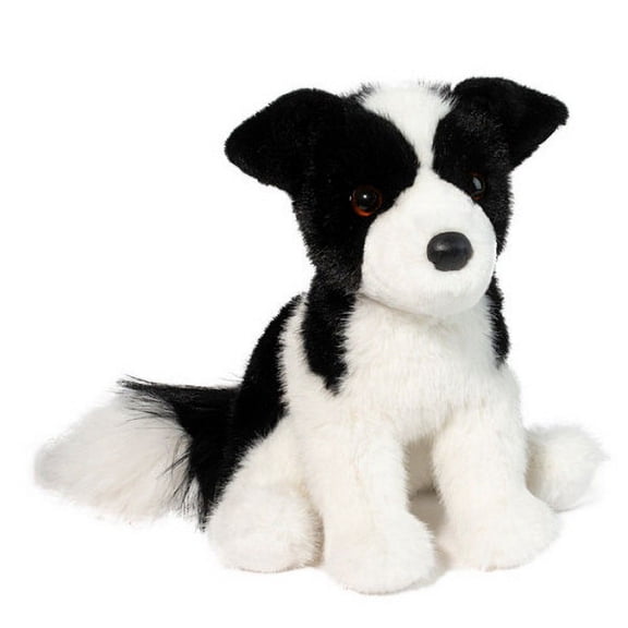 Douglas Cuddle Herdie Soft Border Collie Dog 11" Plush Stuffed Animal Toy #4697