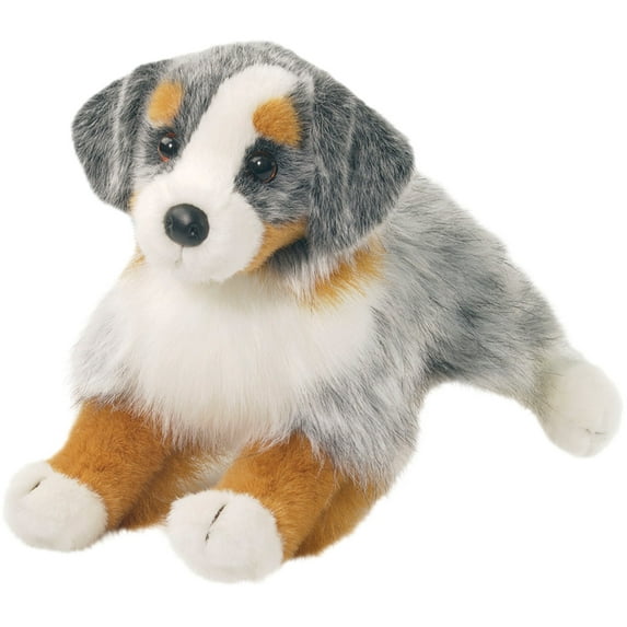 Douglas Sinclair Australian Shepherd 16" Plush Stuffed Animal Toy
