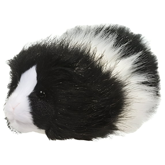 Douglas Cuddle Angora Black White Guinea Pig #4112 Plush Stuffed Animal Toy